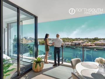 North Facing Waterfront 2 Bed + Study Apartment in Waterpoint Residences