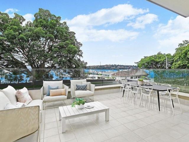North Facing Waterfront Apartment with Panoramic Harbour Views in Rose Bay