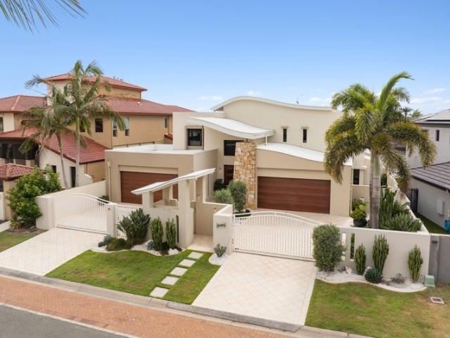 North Facing Waterfront Elegance with Wide Water Views & Exceptional Privacy
