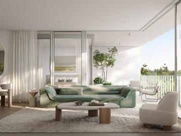 North Facing Three Bedroom Apartment with Generous Outdoor Living