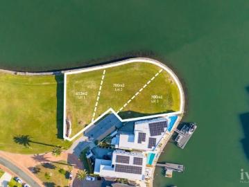 North Facing Double Block with 58m* of Prime Water Frontage