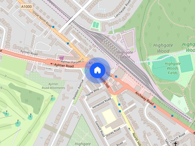 North Hill, Highgate, N6