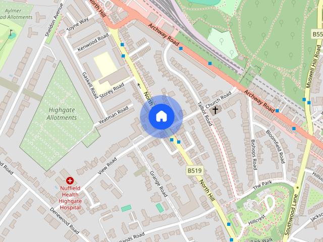 North Hill, Highgate, N6
