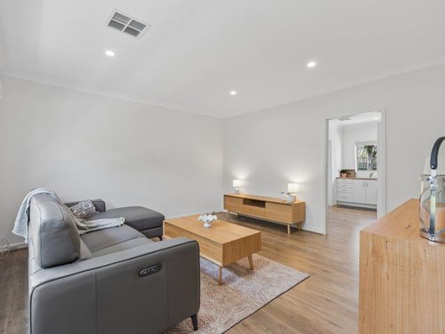 North rear facing unit in a group of 4 with a spacious wraparound yard