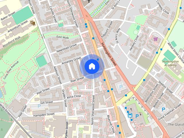North Sherwood Street, Nottingham, NG1