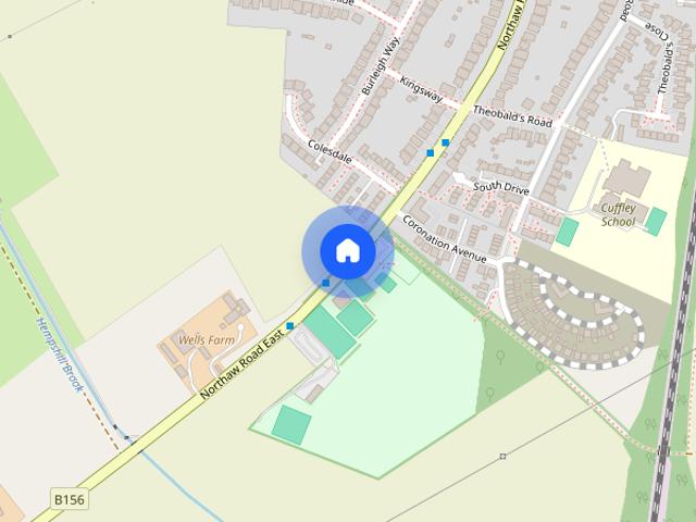Northaw Road East, Cuffley, Cuffley, EN6