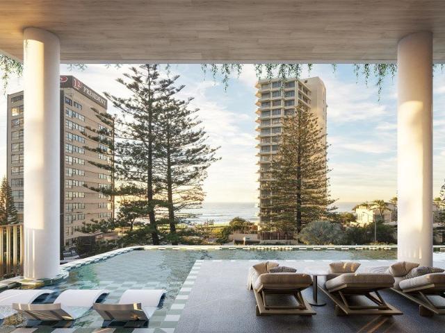 Northcliffe Surfers Paradise Full floor residence with stunning ocean views