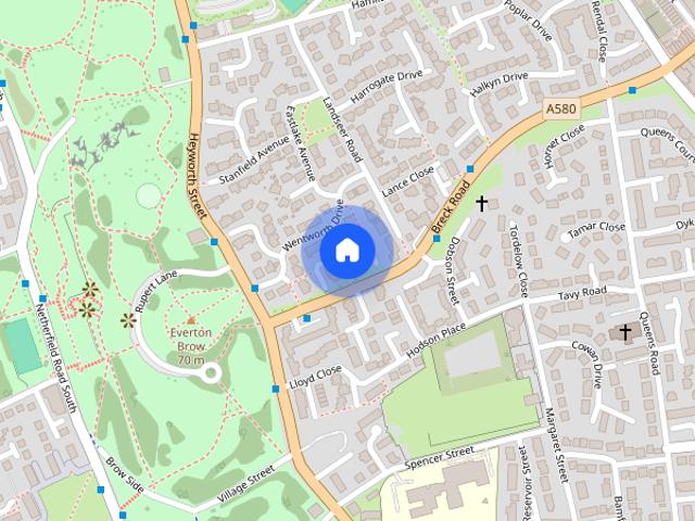 Northcote Close, Everton