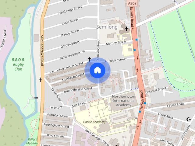 Northcote Street, Semilong, Northampton, NN2