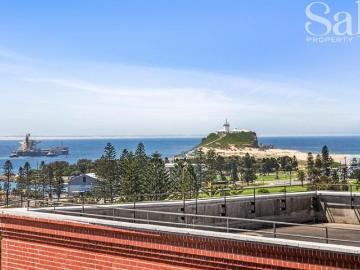 Northeast corner penthouse with iconic Newcastle views