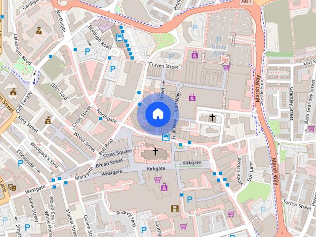 Northgate, Wakefield, West Yorkshire, UK, WF1