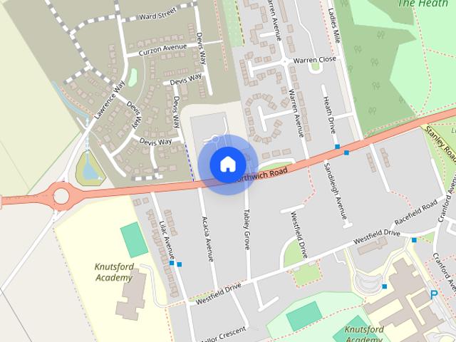 Northwich Road, Knutsford, WA16
