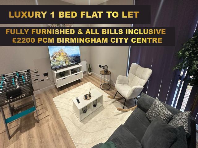 Northwood Street, Birmingham B3 1 bed flat to rent £2,200 pcm £508 pw