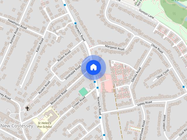Norwich Road, Costessey, Norfolk