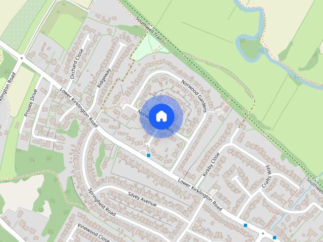 Norwood Gardens, Southwell, Nottinghamshire, NG25