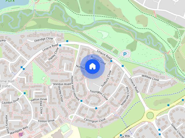 Norbury Close, Chesterfield, S40