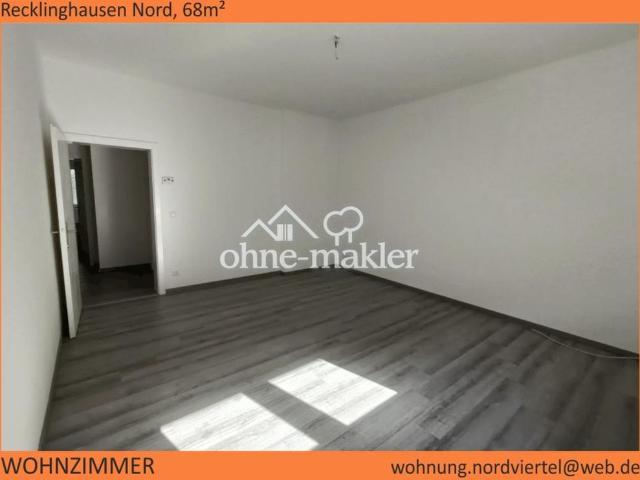 Nordviertel, schöne 68m² Wohnung im 1.OG, saniert