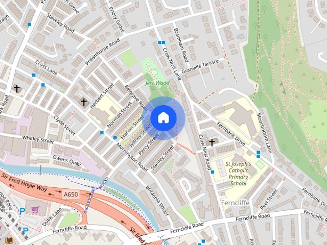 Norman Street, Bingley, West Yorkshire, UK, BD16