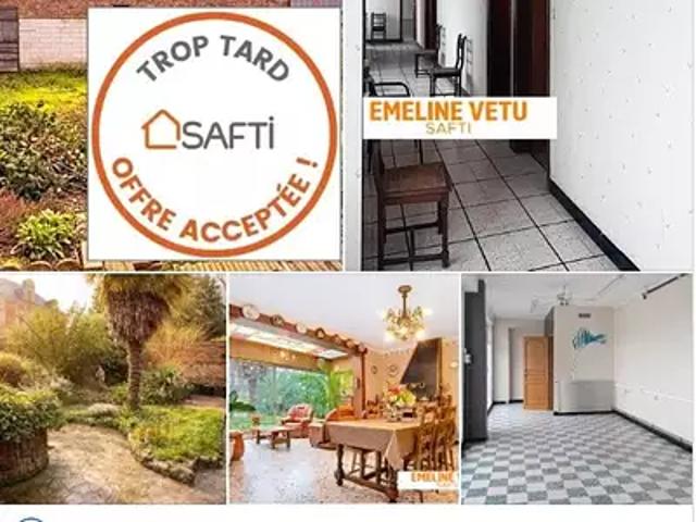 Norrent Fontes 62120 Achat / Vente maison 8 pièces t8 terrasse parking