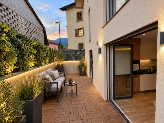 Nouveau  Bel appartement 3.5 pièces traversant récent
