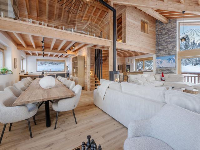 Nouveau chalet de luxe 6 chambres Services haut de gamme 317m² Morzine Avoriaz