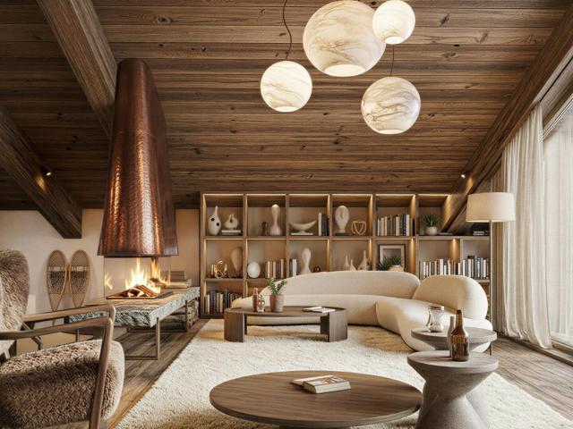 Nouveau chalet semi détaché de 149,5 m² Les Lodges du Mont. 150m² Combloux