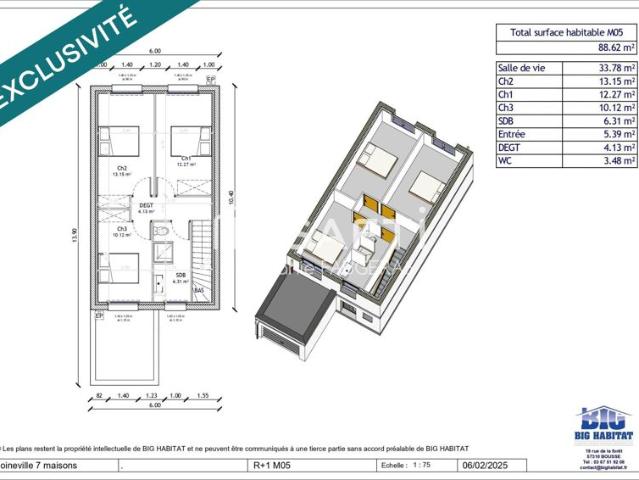 Nouveau programme neuf, maison mitoyenne