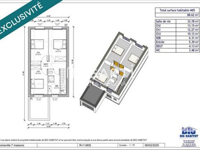 NOUVEAU PROGRAMME NEUF, maison mitoyenne