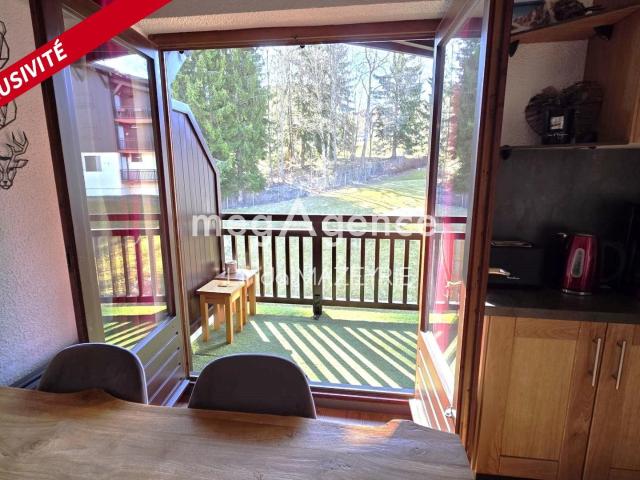 Appartement de 40m2 avec balcon vue massif du Mont Blanc, Co. 40m² Combloux