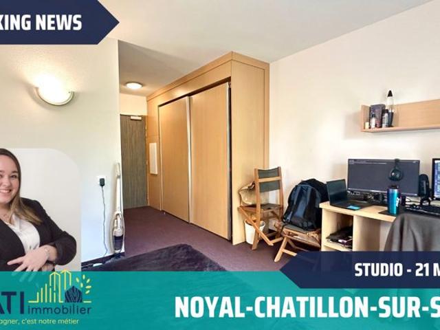NOUVEAUTÉ ARSATI IMMOBILIER STUDIO NOYAL CHATILLON SUR SEIC