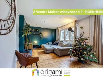 Nouveauté MAISON à HOENHEIM en Co Exclusivité ORIGAMI Immobil