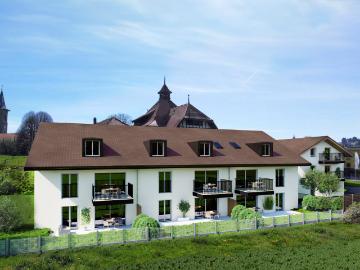 Gumschen, Gemeinde Belfaux, District de la Sarine, Kanton Freiburg