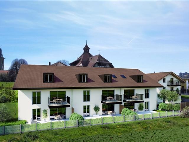 Nouvelle promotion 2.5 pièces appartement avec balcon, Belfaux