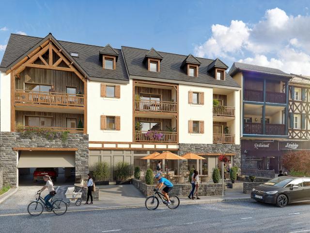 Nouvelle résidence à Loudenvielle: Appartement T2 duplex