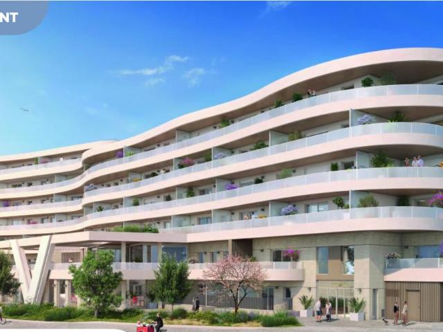 Nouvelle Résidence de luxe proche de Nice – 200m de la plage 56m² Saint Laurent du Var