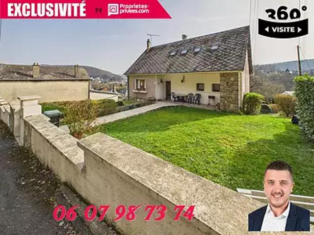 Nouzonville 08700 Achat / Vente maison 6 pièces t6
