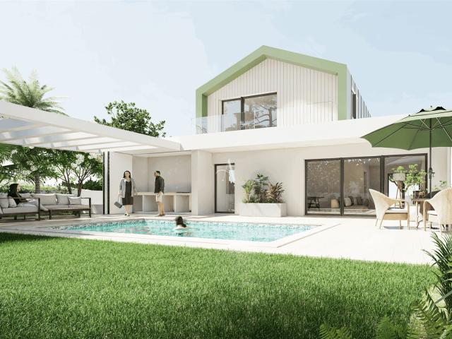 Nova construção de uma vila de 4 quartos com piscina + garag. 404m² Caldas da Rainha Santo Onofre e Serra do Bouro