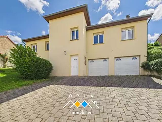Novéant sur Moselle 57680 Achat / Vente maison 9 pièces t9 jardin terrasse