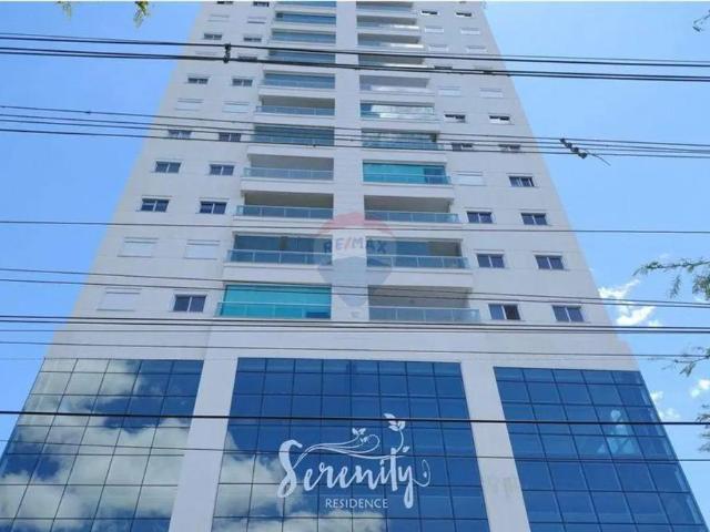 Novíssimo apartamento de tres dormitórios, com uma suíte e uma semi suíte no Edificio Serenety Residence em Jacareí SP