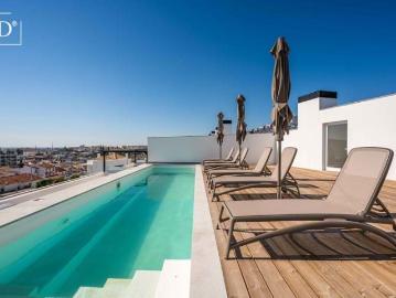 Novo apartamento em condomínio privado com duas piscinas, gi. 81m² Tavira santa maria