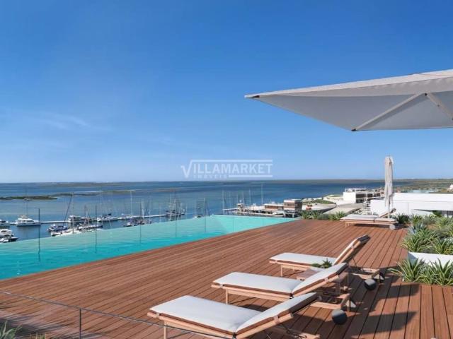 Novo empreendimento exclusivo de luxo, na primeira linha em frente à Marina de Olhão, com vista deslumbrante para a Ria Formosa