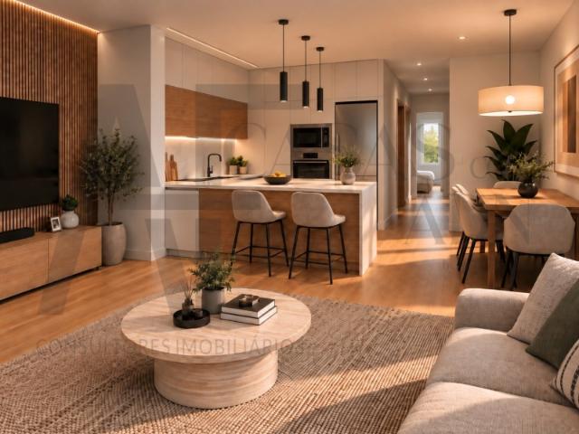 Novo T1 de Luxo com Jardim Privativo Empreendimento RiverSea One