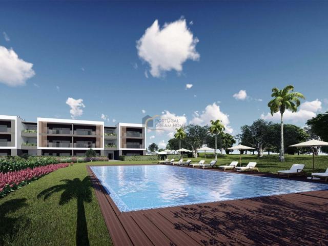 Novo! T2 em construção em condominio fechado com piscina e g. 127m² Albufeira e Olhos de Água
