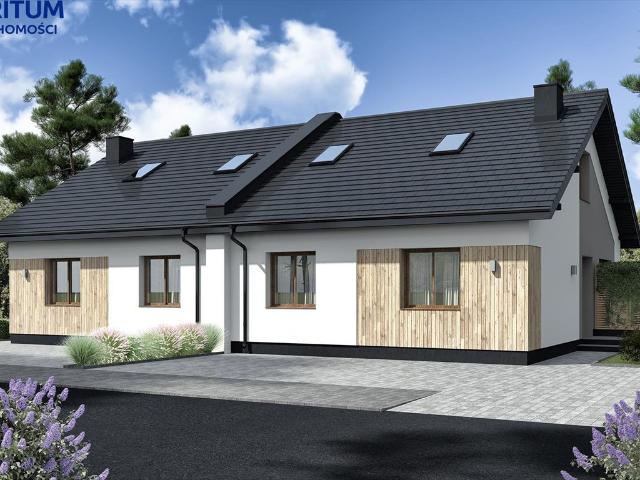 Sprzedam nowy bliźniak 125 m² z dużą działką w Osowcu