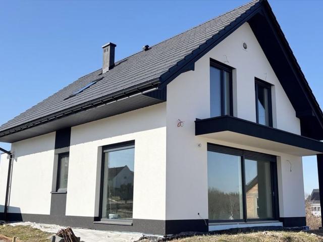 Do sprzedania nowy dom wolnostojący 109 m² z balkonami i rekuperacją