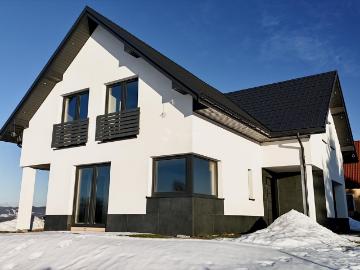 Nowy dom do wykończenia, 190 m2, garaż, ogrzewanie podłogowe