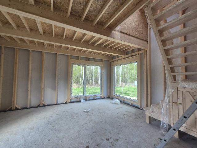 Nowy dom szkieletowy 100 m2 z dużą działką Mstów