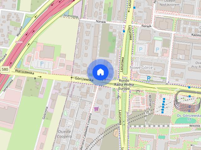 Nowy 2 pok apartament | stacja metra Lazurowa ok. 150 m | klimatyzacja