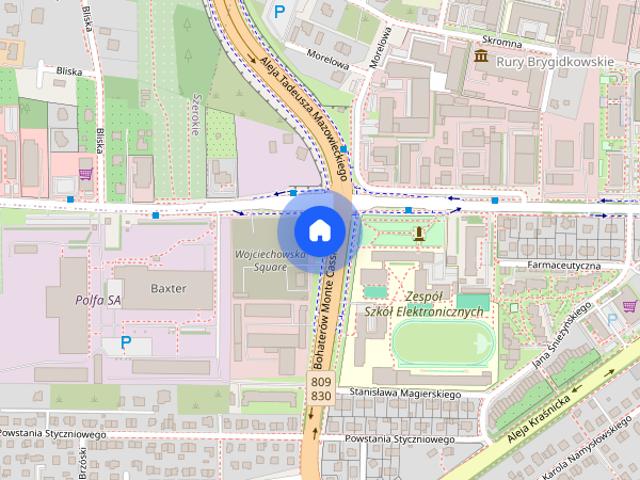 Nowy 2 pokojowy apartament w Wojciechowska Square
