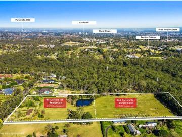 Now Offered as Two Separate Titles 44 & 44A Carters Road, Dural